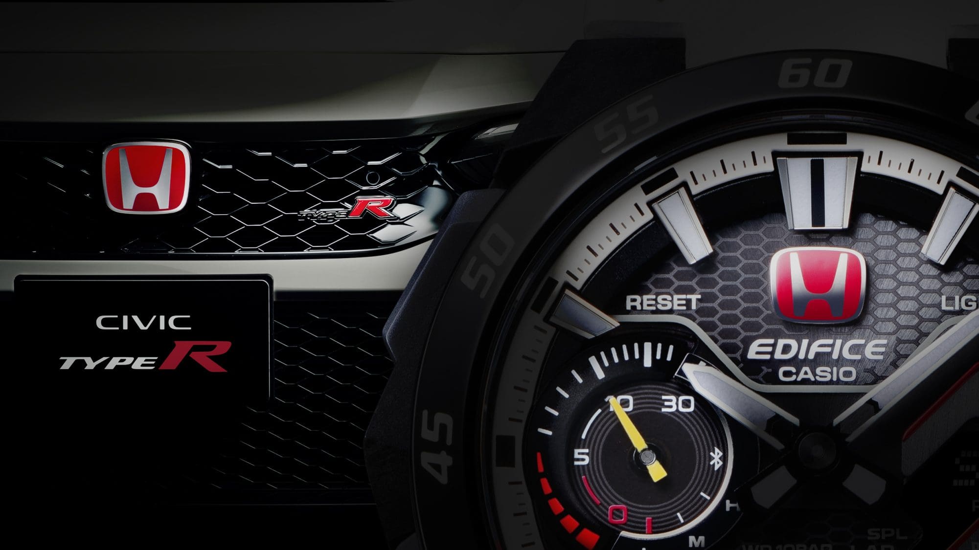 Dial design with a palpable sense of Type R design details