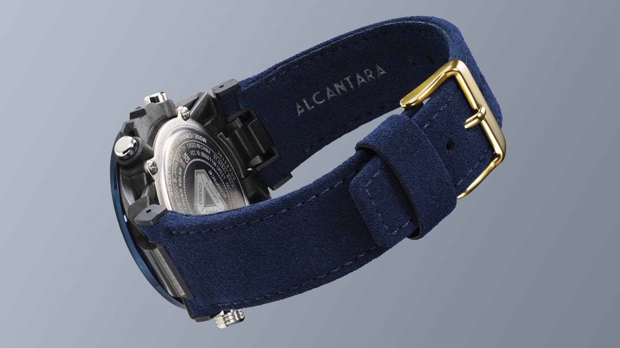 Alcantara band for an extra-special touch