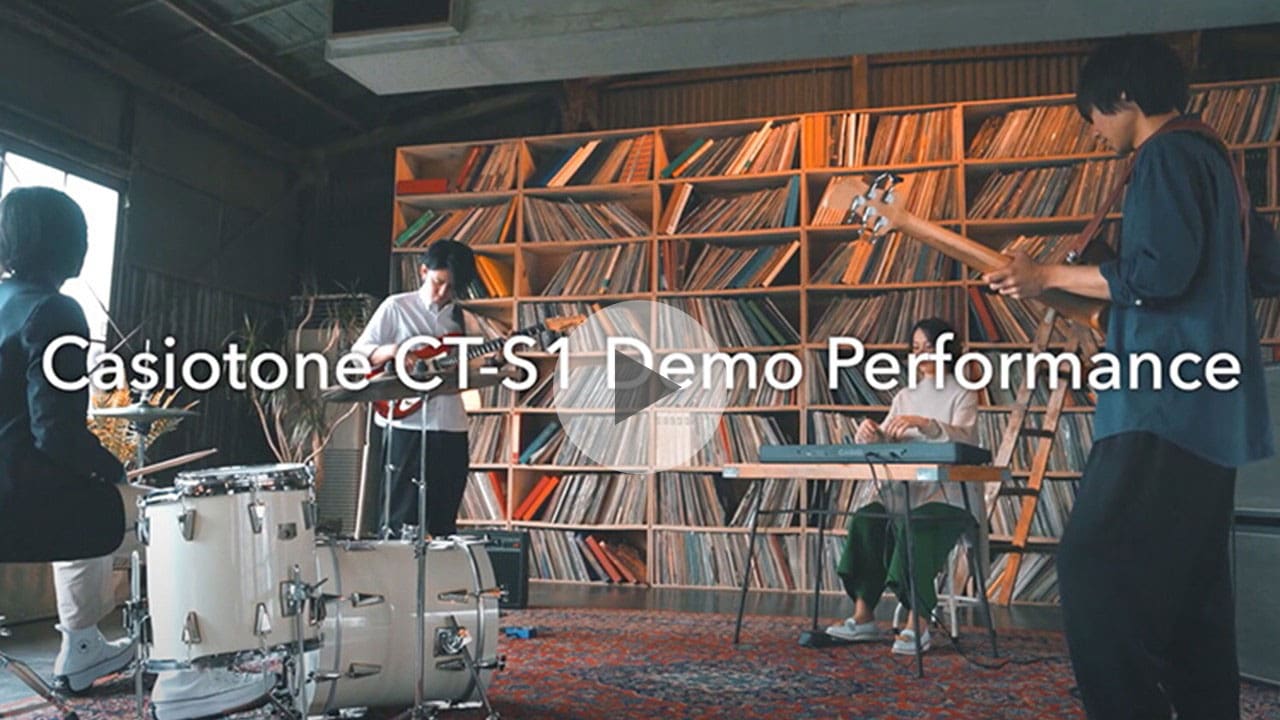 Casiotone CT-S1 Demonstration video