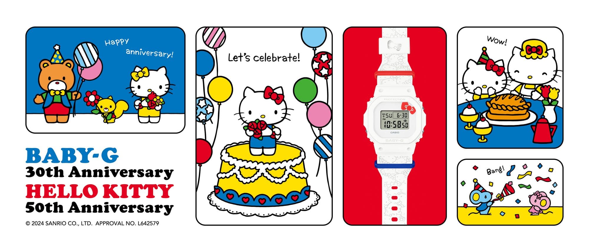 BABY-G 30th Anniversary, HELLO KITTY 50th Anniversary image